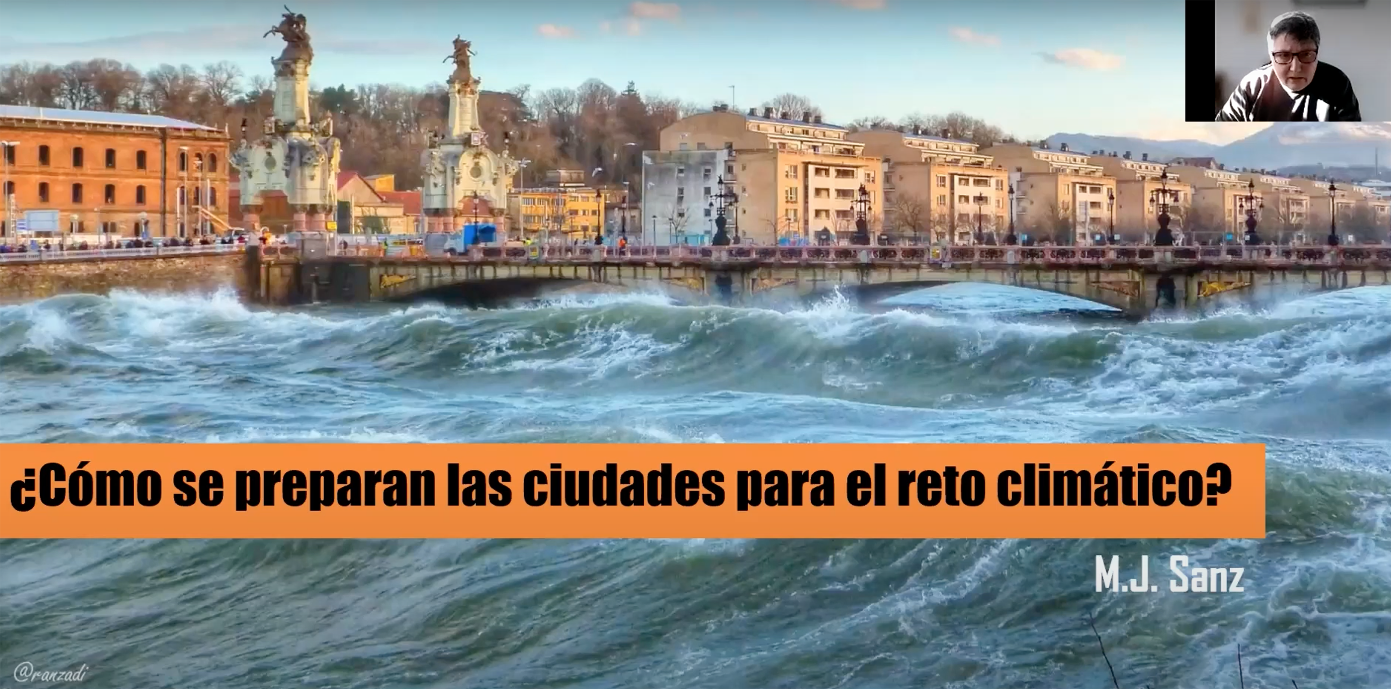 María José Sanz: “La resiliencia de la ciudad se puede ver comprometida por la aceleración de los eventos extremos causados por el cambio climático”