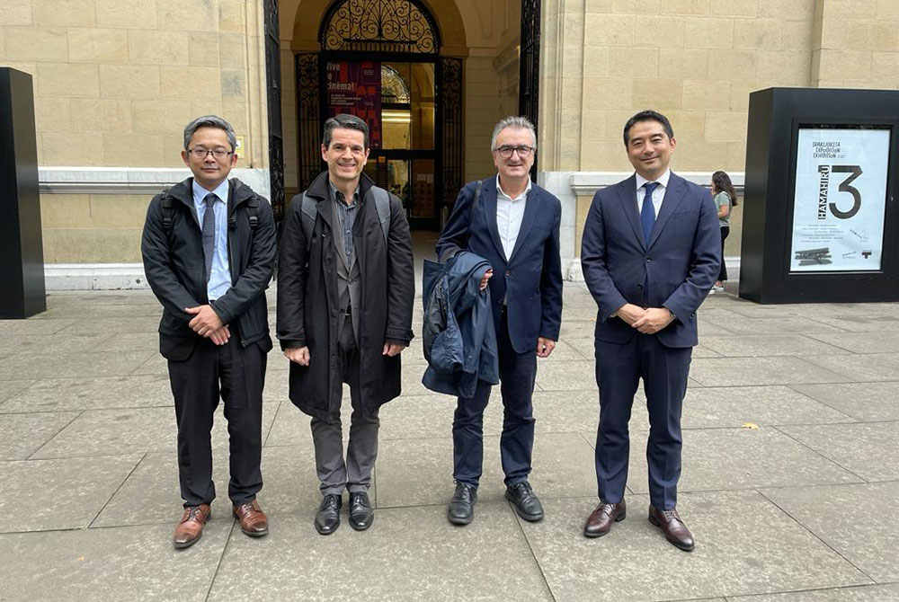 Una delegación de Tsukuba (Japón) visita el territorio gipuzcoano para conocer su modelo de economía e innovación social