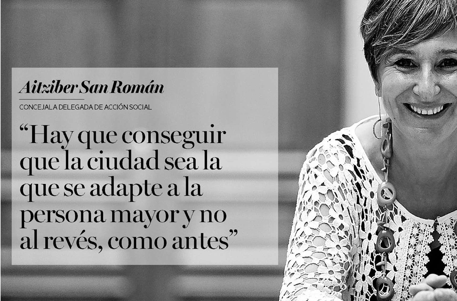 «Hay que conseguir que la ciudad sea la que se adapte a la persona mayor y no al revés, como antes»