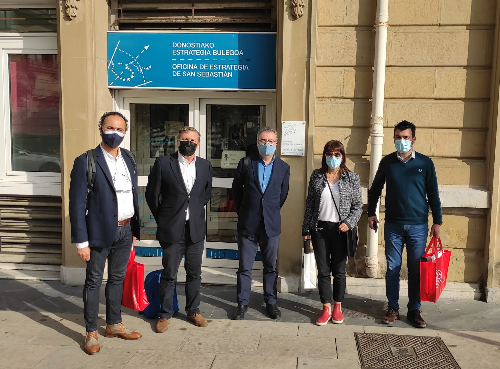 Una delegación de Alcobaça (Portugal) visita Donostia / San Sebastián para conocer de primera mano su estrategia cultural y gastronómica con motivo de su candidatura a Ciudad Creativa de Gastronomía por la UNESCO