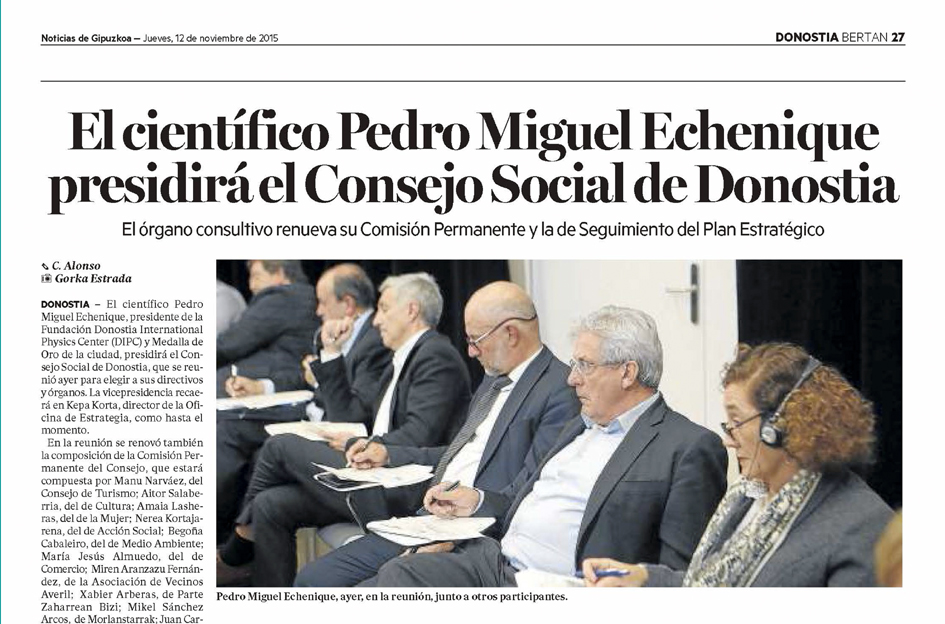 Echenique preside el CS