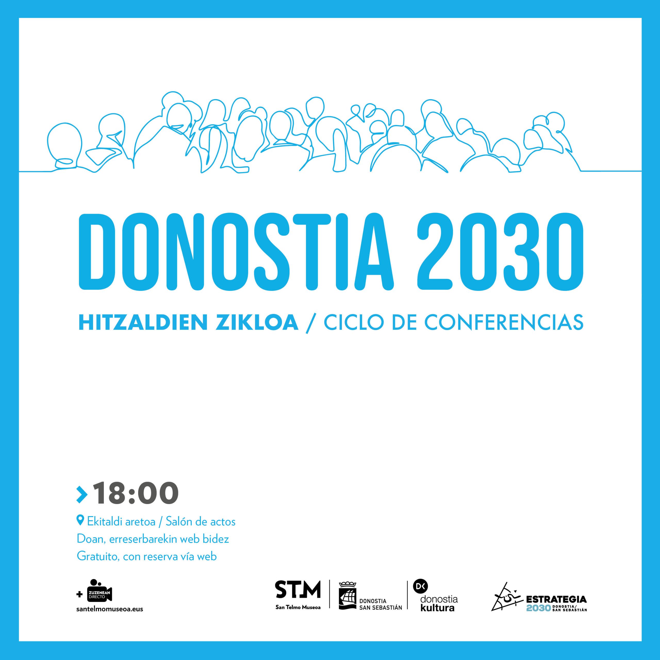 La ciudad que queremos, eje del ciclo Donostia 2030